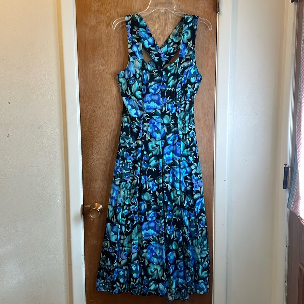 All That Jazz Vintage Crisscrossed Dress Get A Jump On It Sz 11/12